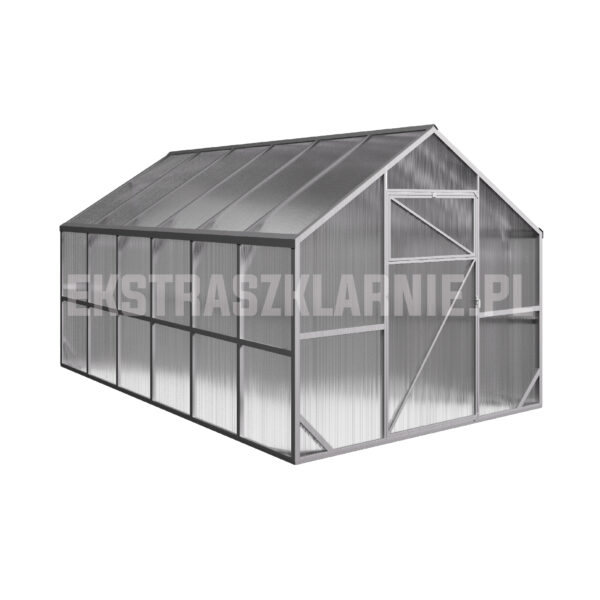 SZKLARNIA OGRODOWA «DOMEK PRO» 2,5M <br><span style="font-size:18px; color:#777; font-weight: 500; ">Profil 40×40</span>