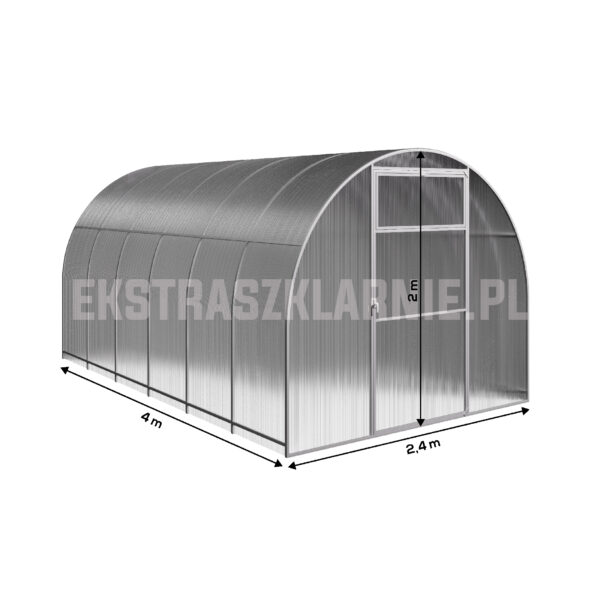 SZKLARNIA OGRODOWA «MINI» 2,4M <br><span style="font-size:18px; color:#777; font-weight: 500; ">Profil 20×20</span> - obrazek 5